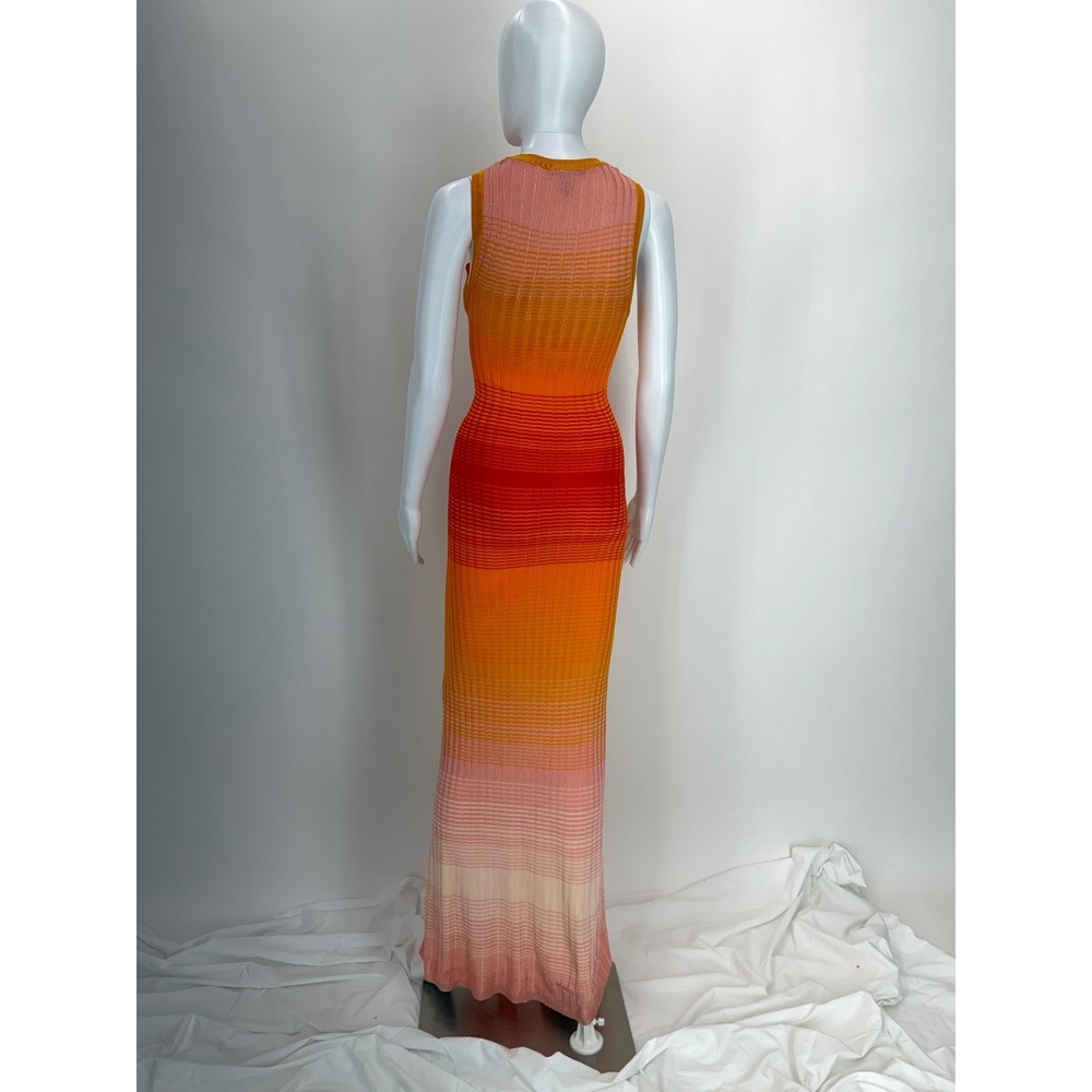 Maje Tie-Dye Knit Maxi Dress Size 34 - Picture 4 of 8